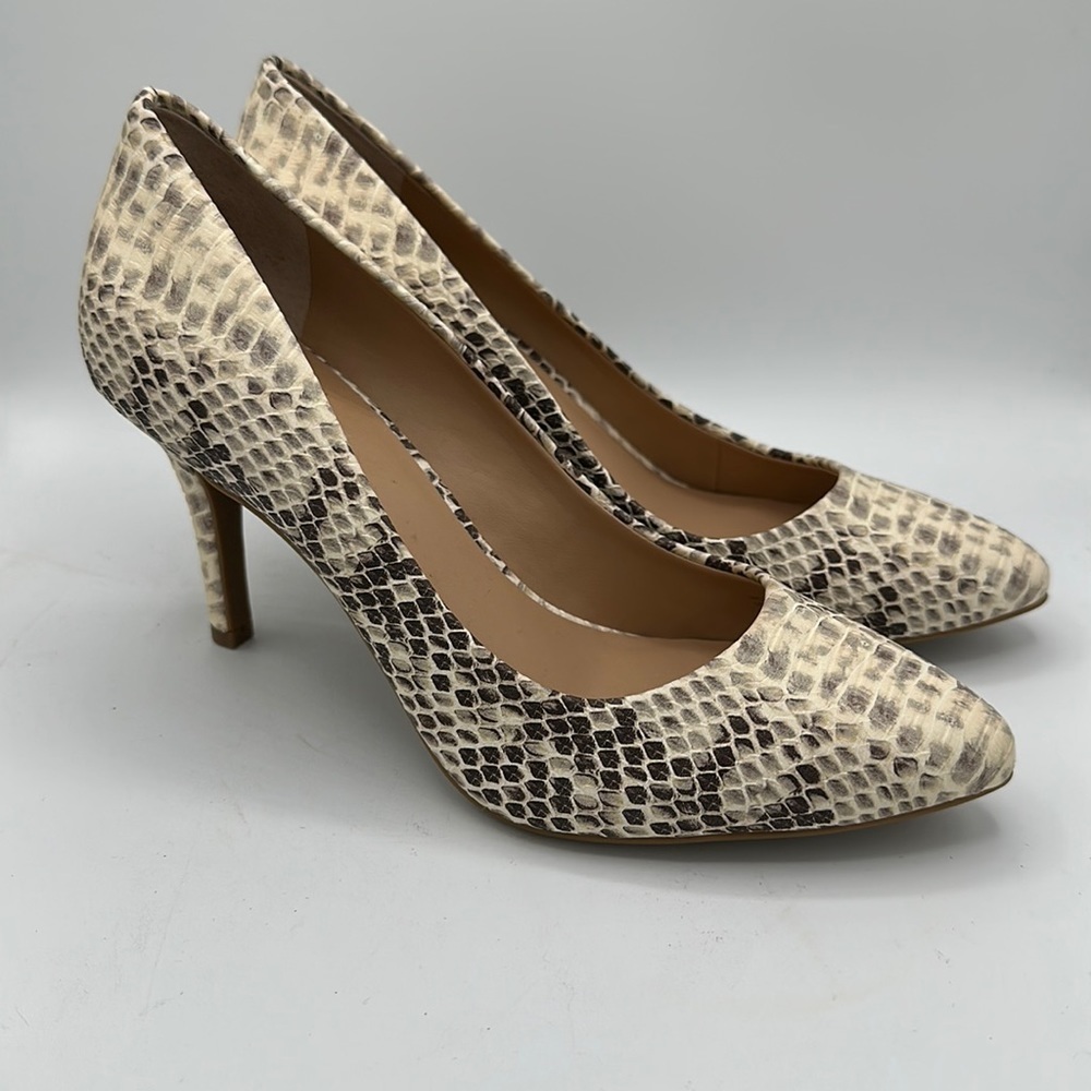 Inc International Concepts Python Print Heels / P… - image 1